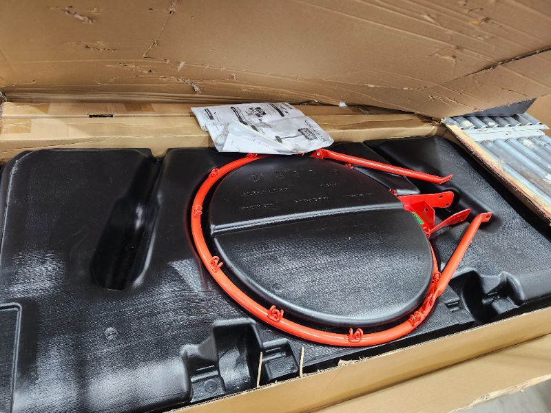 Photo 1 of **************MISSING THE POLE SECTIONS**************
Lifetime Streamline Shatterproof Portable Basketball System,Black,44 Inch