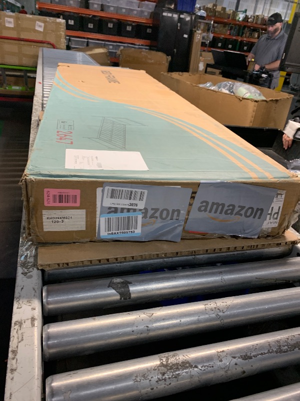 Photo 1 of *****photo stock for reference *****Catrimown Queen Bed Frame with Wood Headboard, Metal Queen Bed Frame with Strong Steel Slat Support, Heavy Duty Platform Bed, Under Bed Storage, Noise-Free, No Box Spring Needed, Easy Assembly, Black