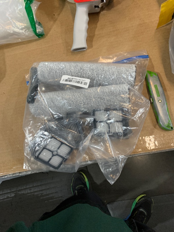 Photo 1 of (5 Pieces) Replacement Brush Rollers and HEPA Filters Compatible with Tineco Floor ONE S5/Floor One S5 Pro 2 Smart Cordless Wet Dry Vacuum Cleaner, 2 Main Brushes, 3 HEPA Filters