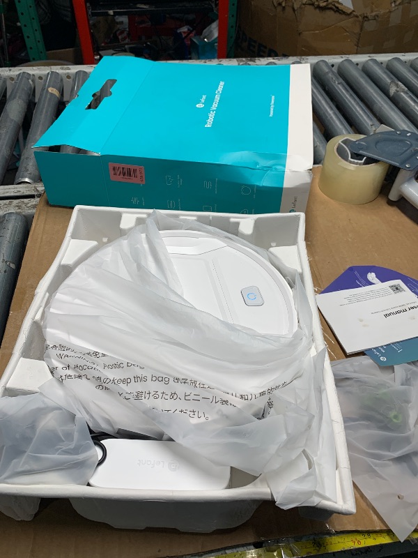 Photo 1 of (used)(not working)(sold for parts) Lefant M210 Pro Robot Vacuum with 2200 Pa Powerful Suction, 6 Cleaning Modes, 120 Mins Runtime, Quiet, Self-Charging