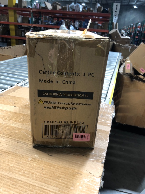 Photo 1 of (incomplete) Haunted Hill Farm Lifesize Animatronic Demon Girl with Lights and Sound, Indoor/Covered Outdoor Halloween Decoration