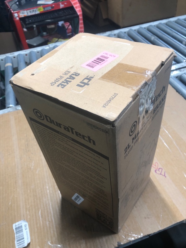 Photo 1 of ***(PARTS ONLY/ MISSING PARTS/ NON FUNCTIONAL)***DURATECH 2L Manual Brake Bleeder Kit with 3 Master Cylinder Adapters, One Person Brake Fluid Pressure Bleeder with 1L Refilling Bottle, Large Capacity, Compatible with Most Vehicles