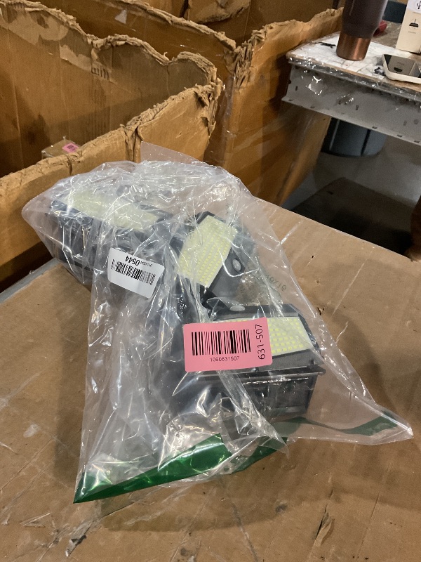 Photo 1 of [6 Packs] Solar Lights Outdoor Motion Sensor Solar Security Lights Waterproof with 3 Lighting Modes Solar Powered Wall Lights Outside for Garden Fence Yard Deck