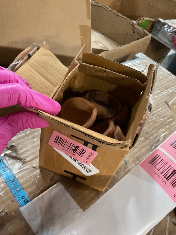 Photo 1 of (incomplete) Diwali Diyas Clay Diya Diyas for Pooja with Cotton Wicks [14 Pcs] - Indian Puja