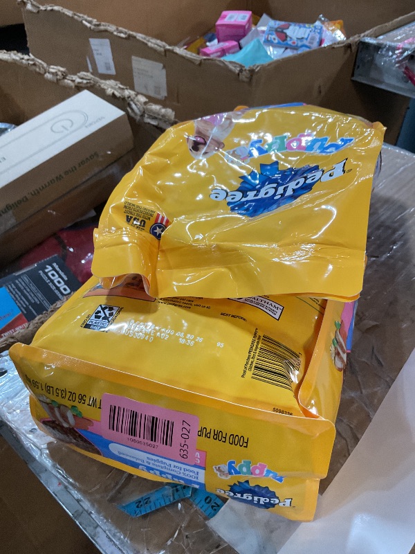 Photo 1 of BUNDLE 2. exp 8/2025 *** Pedigree Puppy Dry Puppy Food, Chicken, Rice, and Vegetable Flavor, 3.5 lb. Bag