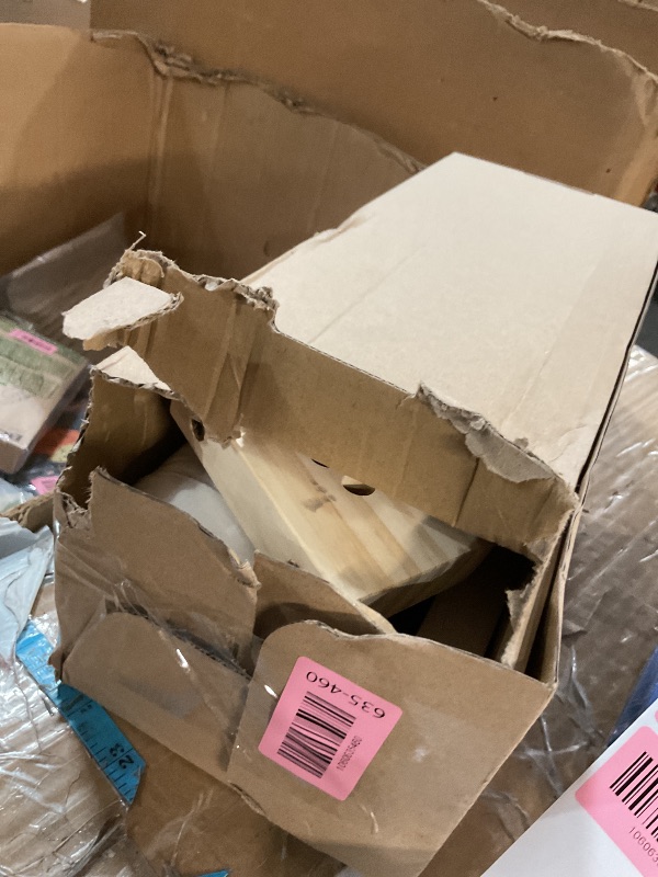 Photo 1 of (incomplete item) AMOSIJOY Cat Sill Window Perch Sturdy Hammock Seat with Cushion Bed Cover, Wood & Metal Frame for Large Cats