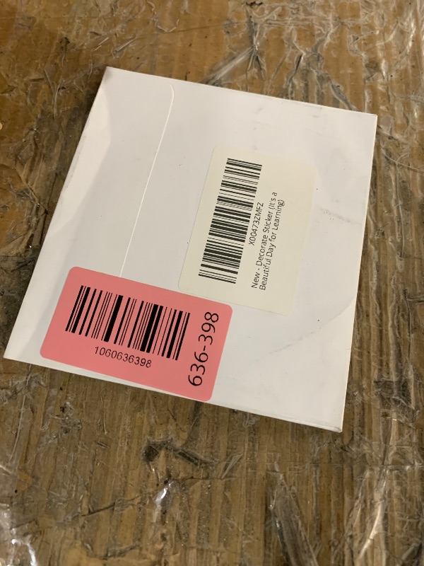 Photo 1 of (3Pcs) It's a Beautiful Day for Learning Sticker, Teacher Decorate Books Laptop Phone, Water Bottles Kindles Stickers, Tumbler Sticker Waterproof Vinyl Decorate Sticker 3" Inch