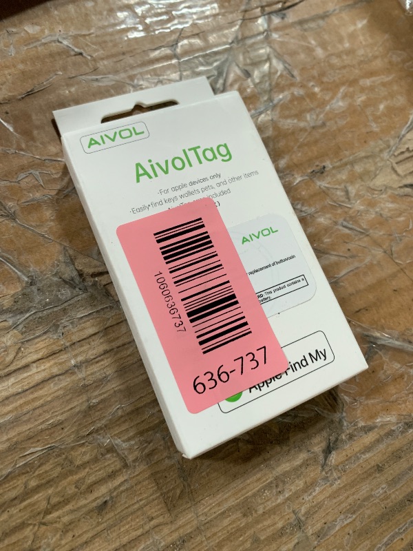 Photo 1 of [Apple MFi Certified] Air-Tag (iOS Only) Key Finder with Apple Find My