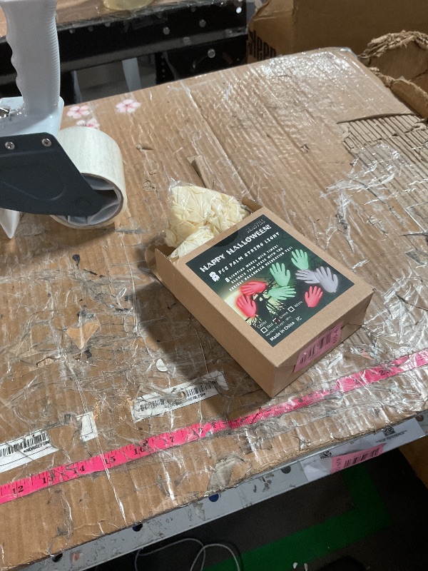 Photo 1 of [8 Modes & Timer] 8Pcs Halloween Decorations Outdoor Lights with Blood Hand Glowing Hanging Lights Outdoor Scary Halloween Decorations with 8 Modes for Tree Garden Porch Yard,Green