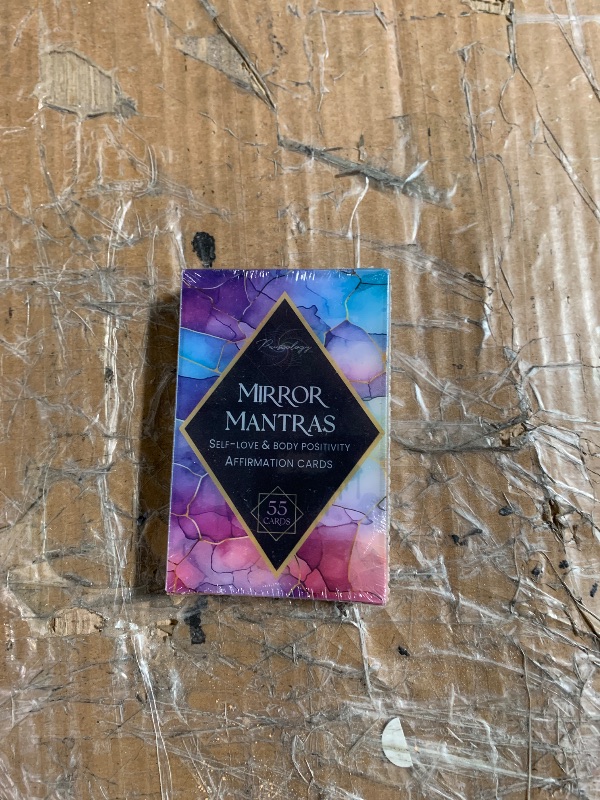 Photo 1 of ***FACTORY SEALED***Mirror Mantra Affirmation Cards for Women - Body Positivity, Self-Love, Empowerment, Confidence, and Personal Growth + Development, Palm Sized and Colorful. Perfect for Retreats!