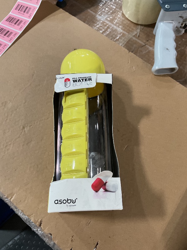 Photo 1 of "in Style" Pill Organzier Bottle - Yellow