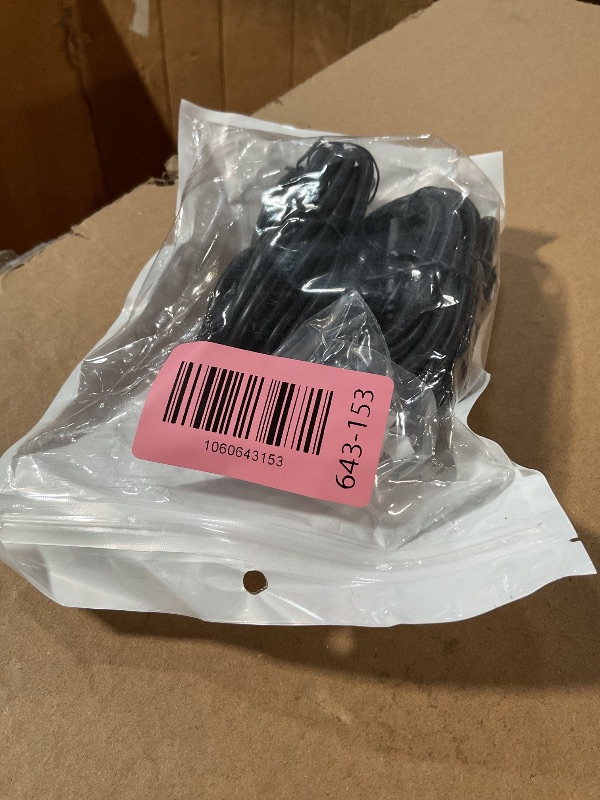 Photo 1 of ?2-Pack 10FT 18AWG? VOLTKARE 12V DC Power Extension Cable, 5.5x2.1mm Male to Female Plugs, 9V Power Adapter Cable for Tapo WiFi IP Camera: C200 C310 C100 C210 C225 C320WS C520WS TC60 TC70