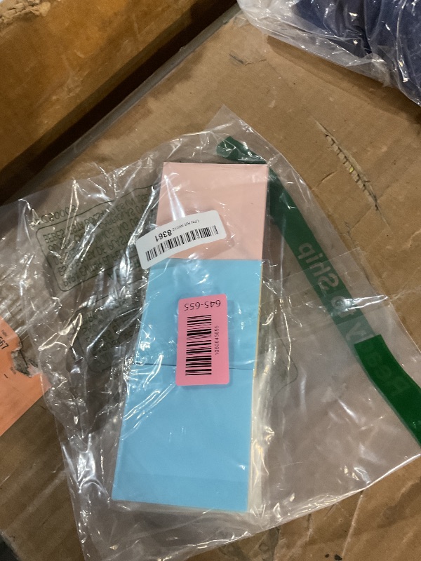 Photo 1 of ?SYMDROMIA Transparent Sticky Notes, 3"x3" Clear Sticky Notes, Post Translucent with See Through Self-Adhesive Sticky Pads for Office School College Supplies, 800 Sheets Bright Morandi