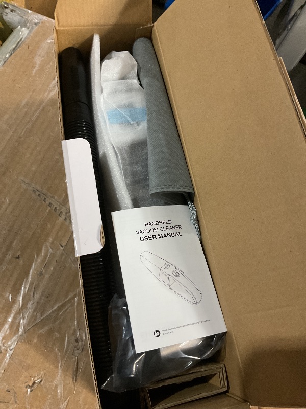 Photo 1 of ***DAMAGED - SEE NOTES/PICTURES*** BSRCO Handheld Vacuum Cordless | Car Vacuum Portable Cordless 650mL Washable Dustbin | 25-Min Runtime Rechargeable Hand Held Vacuum 8000Pa Powerful Suction