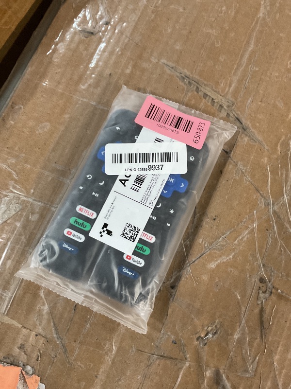 Photo 1 of (Pack of 2) Replacement Remote Control Only for Roku TV, Compatible for TCL Roku/Hisense Roku/Onn Roku/Sharp Roku/Element Roku/Westinghouse Roku/Philips Roku Smart TVs (Not for Roku Stick and Box)