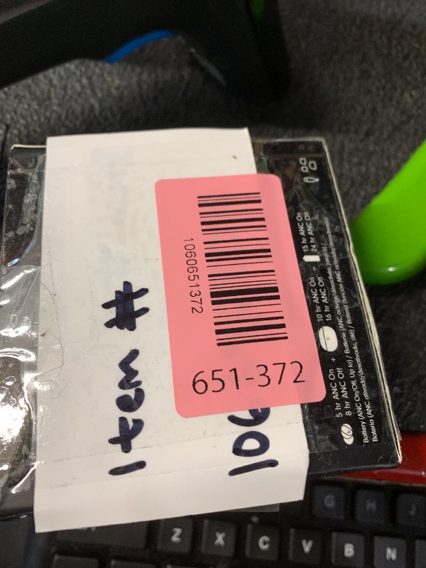 Photo 1 of ****SEE NOTES***Beats Studio Buds - True Wireless Noise Cancelling Earbuds - Compatible with Apple & Android, Built-in Microphone, IPX4 Rating, Sweat Resistant Earphones, Class 1 Bluetooth Headphones - Black