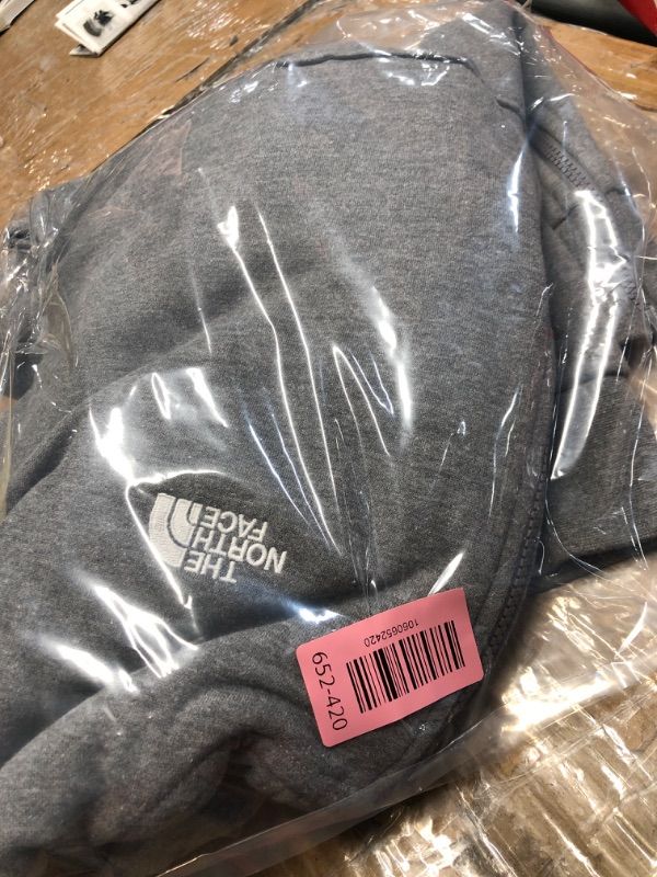 Photo 1 of *HOODIE ONLY* The North Face Men's Evolution Simple Dome Full Zip Hoodie | 2 Piece Hood with Adjustable Drawcord, Ribbed Collar & Hem, Classic Logo, TNF Mid Grey Heather, Large
