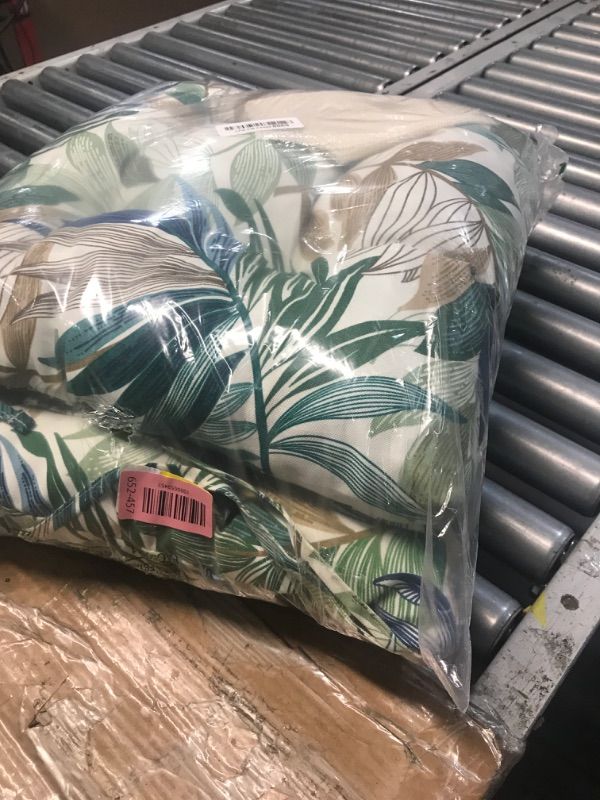 Photo 1 of ***MISSING ONE SETDYTXIII Set of 2 Rocking Chair Cushions for Outdoor/Indoor Use,Water Resistant Tufted High Back Chair Pads for Patio,Porch,Balcony Rocker and Adirondack Furniture - Lush Leaf Green