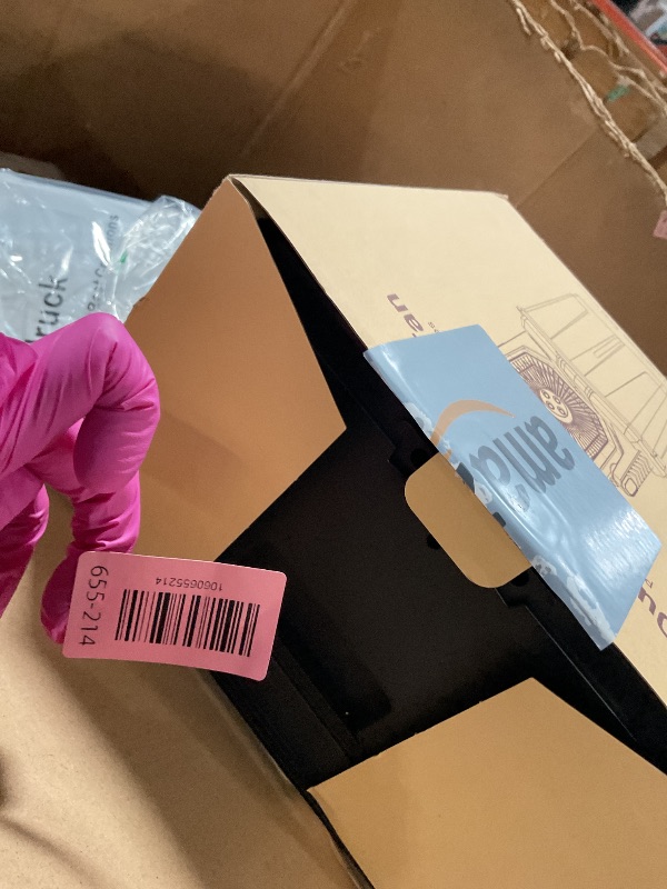 Photo 1 of (missing charger) Coolice Camping Bucket Misting Fan 8L Water Tank, 24000mAh Outdoor Misting Fan with 2 Spray Modes