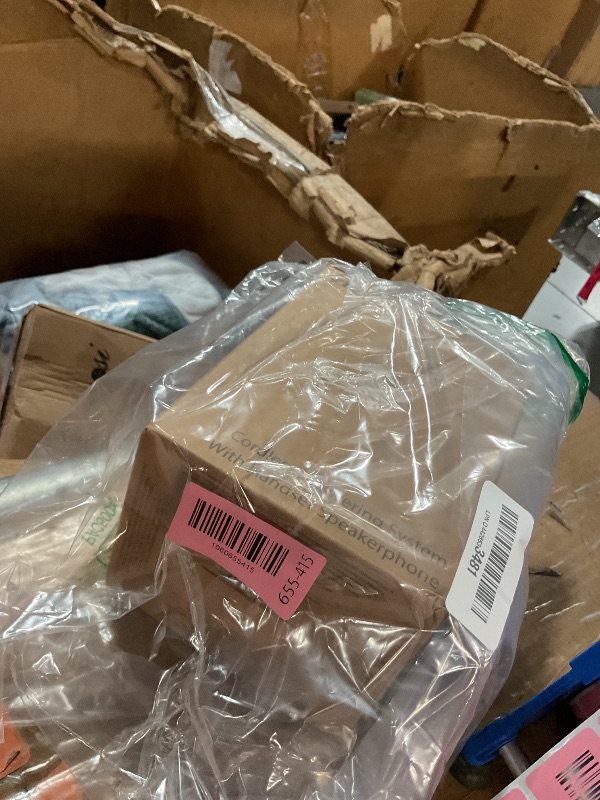 Photo 1 of [New] VTech VG134 DECT 6.0 Cordless Home Phone with Bluetooth Connection, Digital Answering Machine, Backlit Display,Full Duplex Speakerphone, Caller ID/Call Waiting,1000 ft Range (White/Grey)