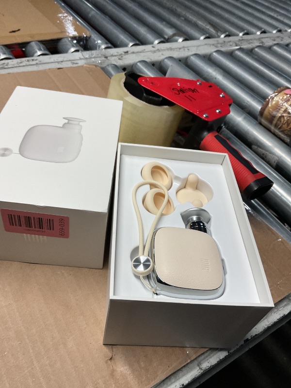 Photo 1 of INIA PocketForce Mini Massage Gun - 75% Smaller, High-Power Percussion for Full Body Relief, Portable Deep Tissue Massager Gun with Leather Case & 3 Heads for Travel & Office Use, Gifts for Men Women