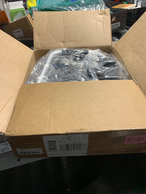 Photo 1 of (used) Loyoda Folding Walker with Basket and Glide Skis, 5" Wheels Lightweight Walkers for Seniors and Adults