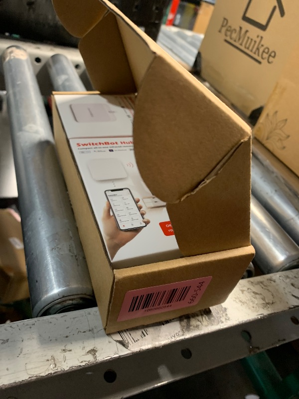 Photo 1 of SwitchBot Smart Switch Button Pusher(3Pack) with Hub Mini - Smart Switch Button Pusher, Wireless App & Timer Control, Compatible with Alexa, Google Home, IFTTT, Easy to Use, Smart Light Control Set