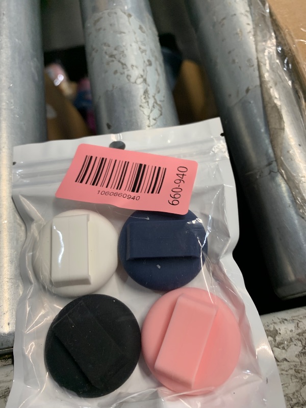 Photo 1 of [4 Pack] Princess Ocean Medallion Watch Adapters - Silicone Cruise Accessories Holder for Carnival Ocean Medallion (2023, 2024, 2025), Fits Watch Wristbands - Black, White, Pink, Dark Blue