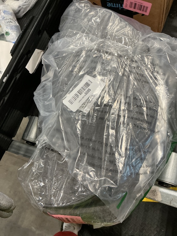 Photo 1 of *MINOR DAMAGE - USED*
HOMEST 2 Compartments Carry Bag for 8 Quart Instant Pot, Pressure Cooker Travel Tote Have Accessory Pockets for Spoon, Measuring Cup, Steam Rack, Insulated Carrier with Easy to Clean Lining, Grey