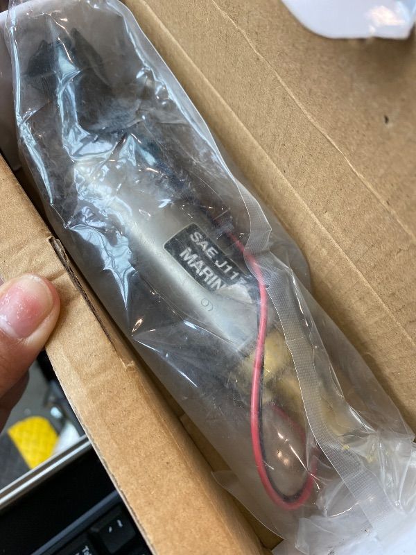 View 2 of *MISSING PARTS*
Yeoflagtrade 861155A3 Electric Fuel Pump Replacement For Mercury Mercruiser Marine Boat 4.3L 5.0L 5.7L V6 V8 Carburetor Engines Low Pressure Fuel Pump Replaces 861155A3 861155-2 18-8868