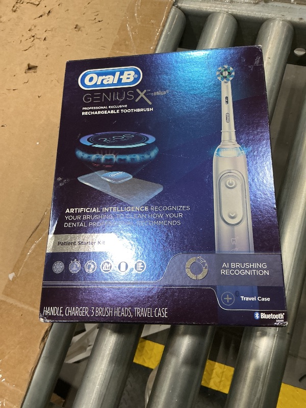 Photo 1 of ***MISSING PIECES*** Oral-B Corded ElectricGenius X Toothbrush Patient Starter Kit