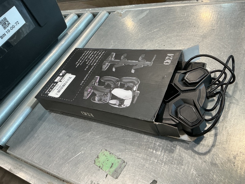 Photo 1 of ***MISSING HOLDERS*** KDD Gaming Headphones Stand, Rotatable Headset Stand with Light Modes - Controller Holder with 2 USB Charging Ports and 3.5mm - Earphone Hanger Accessories for Desktop Gamer(Black)