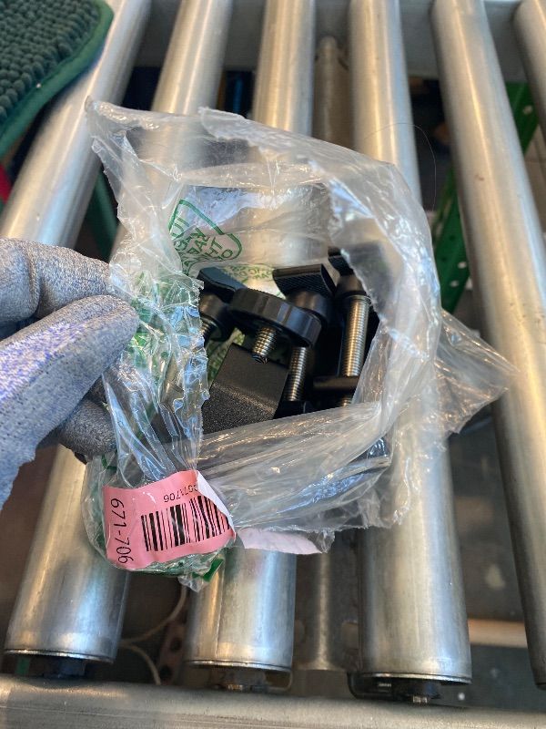 Photo 1 of [Black Brackets - View Live Photo] Bayyeskey Desktop Hook Under-Table Handbag Hanger Wallet Hook Simple for Holiday Decoration Desktop Backpack Rack Headphone Hanger 2-Piece Pack Double Hook (4-Piece Black)