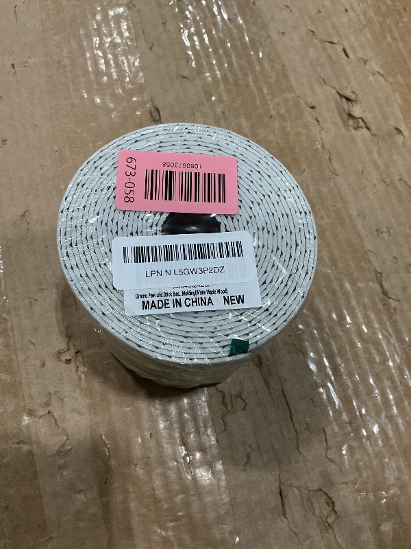 View 2 of *USED*
Qiveno Peel and Stick Baseboard Trim, 16.4 Ft x 3.9 in PVC Caulk and Trim Strips, Self-Adhesive Wall Base Boards Moulding Trim Molding(White Maple Wood)