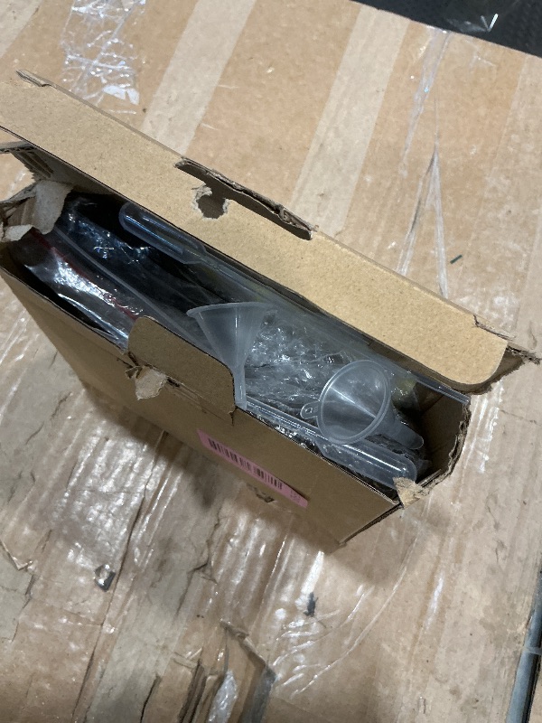 Photo 1 of **MISSING PARTS**
sungwoo 12 Pack Essential Oil Roller Bottles Stainless Steel, 10ml Amber Glass Roller Bottles with Caps for Travel, Perfume and Lip Gloss