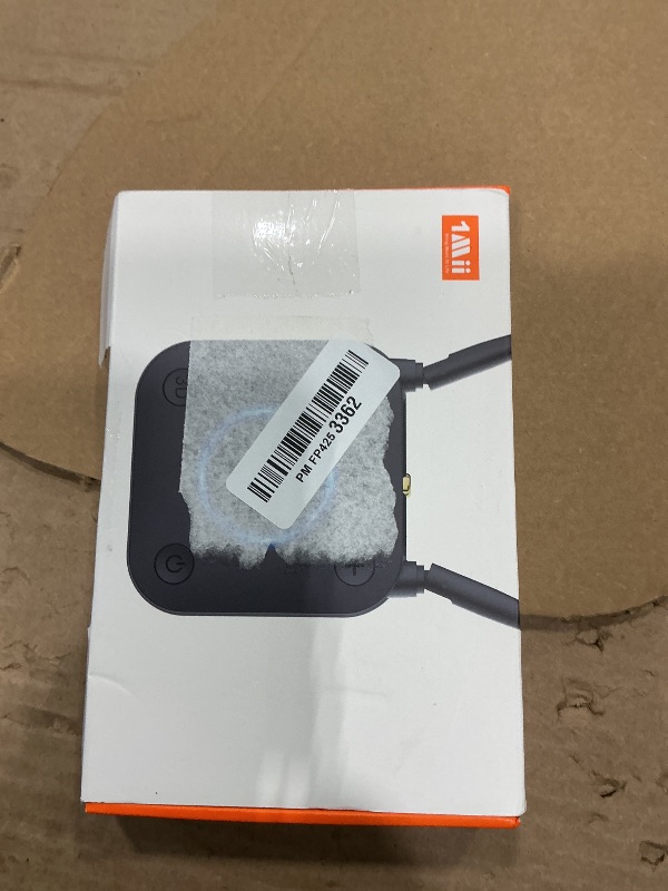 Photo 1 of [Upgraded] 1Mii B06Pro Long Range Bluetooth Receiver, HiFi Wireless Audio Adapter, Bluetooth 5.1 Receiver with 3D Surround aptX HD Low Latency Optical RCA AUX 3.5mm Coaxial for Home Stereo System