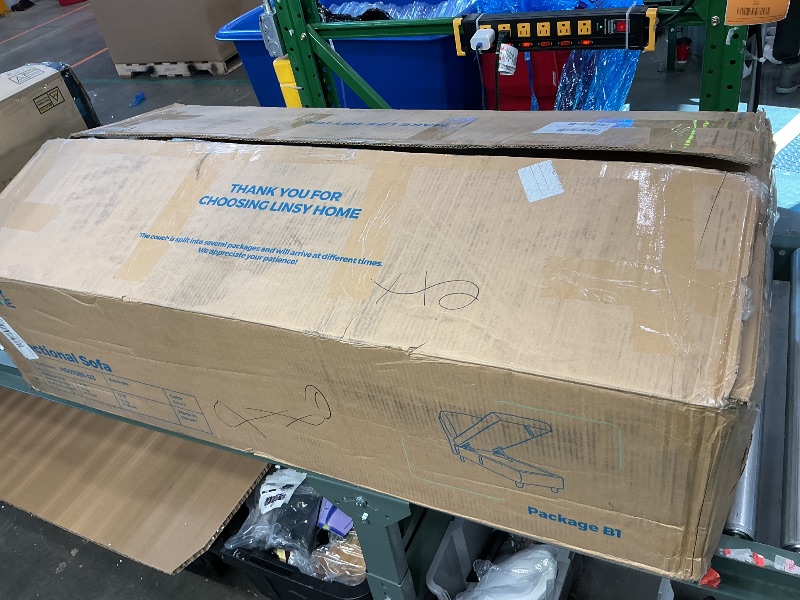 Photo 1 of **PARTIAL SET**
LINSY HOME Pull Out Sleeper Sofa Sectional Couches for Living Room, L Shaped Plush Corduroy Couch with Storage&USB Charging, Convertible Cloud Sectional Sofa Bed for Apartment, Green