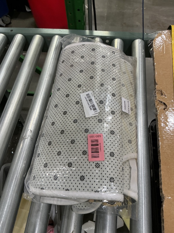 Photo 1 of **MISSING PARTS**
RinRinfam 4Pcs Gold Rose Shower Curtain Set, Gold Star Sparks Butterfly Curtain with Non-Slip Rug,Toilet Lid Cover,U Shape Mat,Curtain with 12 Hooks Bathroom Decor Sets,Black 72"×72"