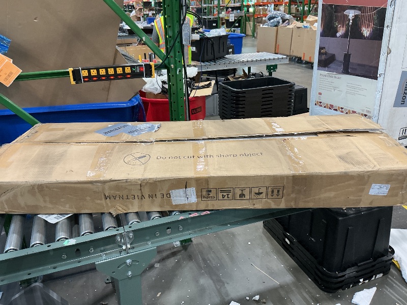 Photo 1 of *USED*
YITAHOME L Shaped Desk with Power Outlets, 60 Inch Computer Desk Corner Desk with File Drawer, Home Office Desk with Monitor Stand & Storage Shelves, L-Shaped Desk with File Cabinet, Dark Black