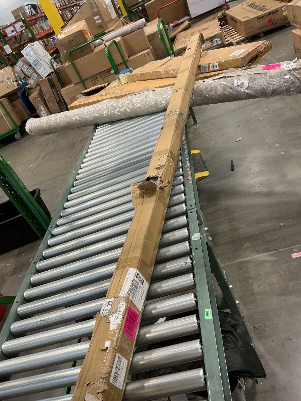 Photo 1 of 10 Pack 9.8 FT x 5/8 inch Iron Stair Balusters Round Horizontal Bar Baluster, Matte Black Hollow Stair Baluster for Indoor Staircase