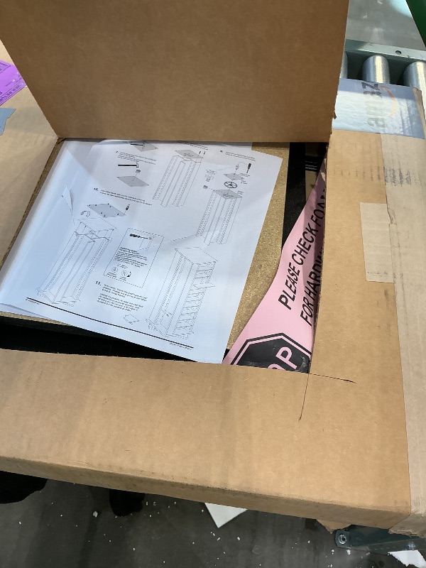 Photo 1 of *MISSING PARTS UNKNOWN*
Prepac 4 Sided Revolving Display Cabinet, Black Storage Cabinet with 36 Adjustable Shelves Narrow DVD Storage Cabinet Ideal for Living Room 18.75" D x 18.75" W x 65" H