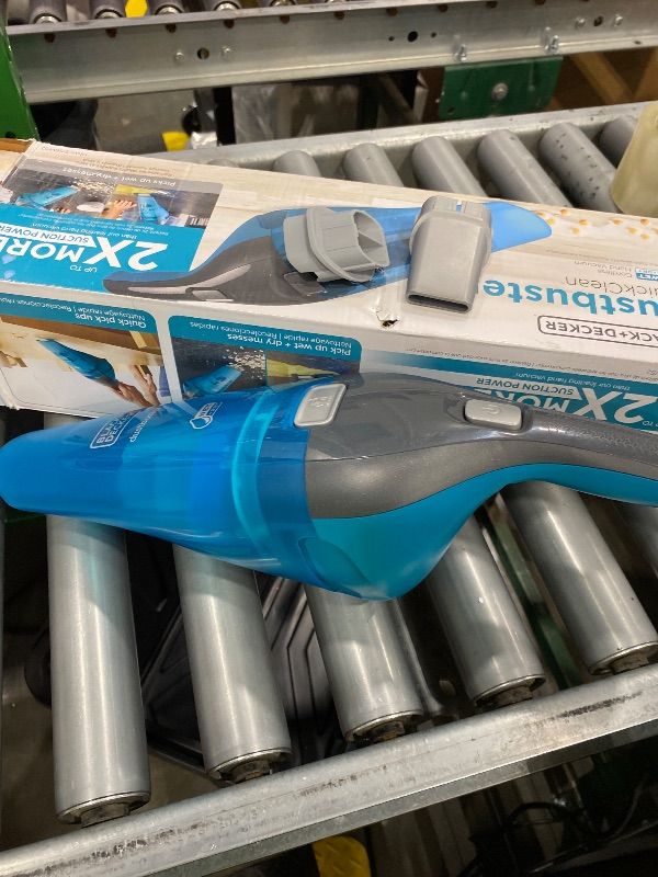 Photo 1 of **Missing**
BLACK+DECKER dustbuster Wet/Dry Handheld Vacuum, Cordless Hand Vac (HNVC215BW52)