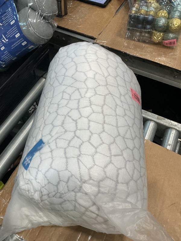 Photo 1 of *PARTIAL SET*
QUTOOL Cooling Pillow for Sleeping 2 Pack, Luxury Shredded Memory Foam Bed Queen Pillows Set of 2, Cool Pillow for Hot Sleepers Adjustable Firm Pillow for Side, Back, Stomach Sleepers Soft Yet Support