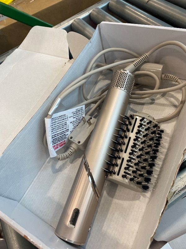 Photo 1 of **MISSING PARTS**
Shark HD430 FlexStyle Air Styling & Drying System, Powerful Hair Dryer Brush & Multi-Styler with Auto-Wrap Curlers, Paddle Brush, Oval Brush, Concentrator Attachment, Stone
