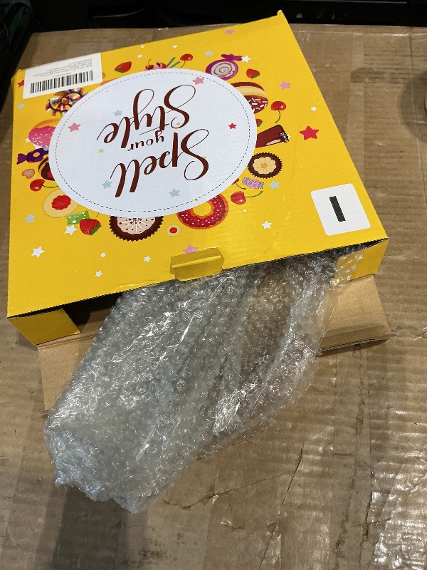 Photo 1 of 10" Acrylic Letter Charcuterie Tray - Reusable Fillable Alphabet Shape Charcuterie Box, Alphabet Shape Cake Candy Tray for Birthday Anniversary Party Decorations (Letter I)