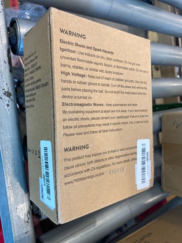 Photo 1 of *USED*
OWLTRA OW-2 Indoor Electric Mouse Trap 2 PCS, Instant Kill Rodent Zapper with Pet Safe Trigger, Black