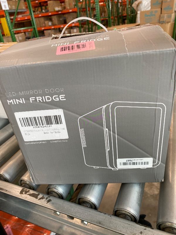 Photo 1 of *UNTESTED*
CUTIEWORLD Makeup Fridge for Girl, Light Pink