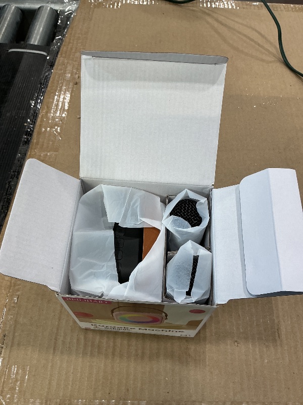 Photo 1 of *USED*
Mini Karaoke Machine, Portable Bluetooth Karaoke Speaker with 2 Wireless Microphones and Party Lights for Kids and Adults, Birthday Gifts for Girls Boys Family Home Party