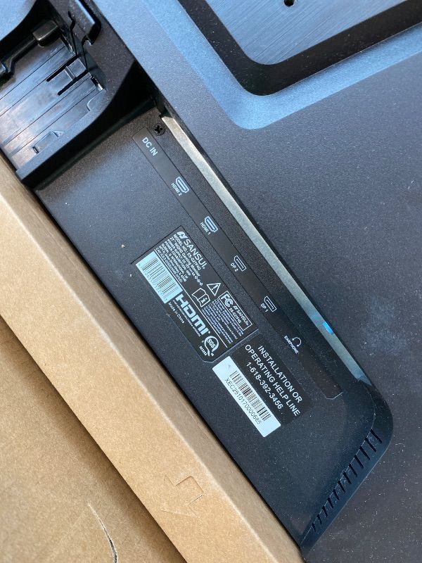 Photo 1 of *UNTESTED*
SANSUI 27 Inch WQHD 2560 x 1440 IPS Gaming Monitor, 200Hz 180Hz 1ms Computer Monitor, DP 1.2 x2 | HDMI 2.0 x2 | VESA Mount, 120% sRGB HDR Eye Care Metal Stand (DP Cable Included)
