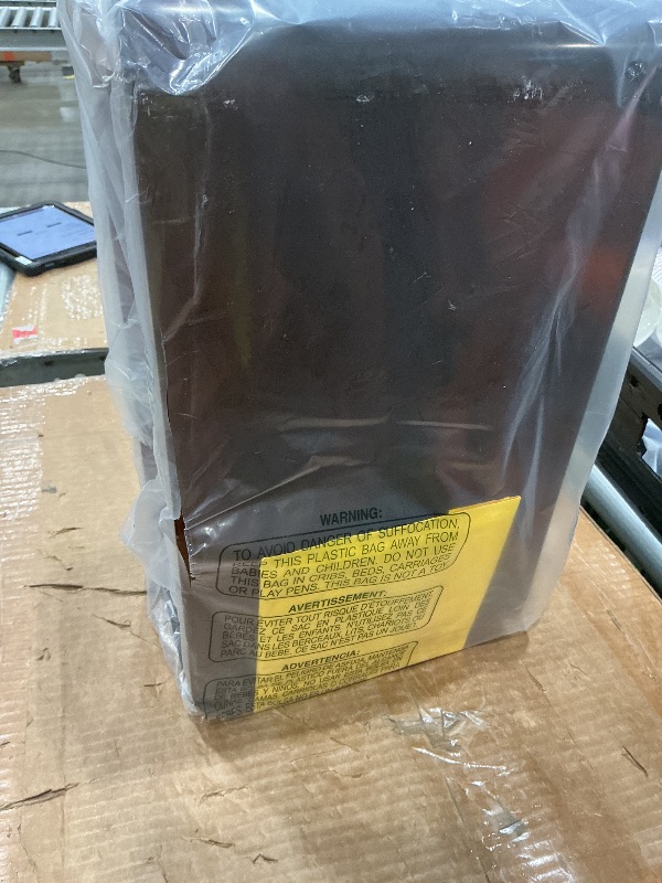 Photo 1 of *MINOR DAMAGE - USED*
Acrylic Floating Nightstand, Bedside Table, Nightstand Shelf Wall Mounted Bedside Shelf (Dark Brown, Small)